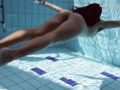 Grosse titten, Frau, Hd, Im freien, Pool, Russisch, Solo, Titten