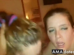 Любители, Большая жопа, Большие сиськи, Минет, Сперма на лице, Милф, От первого лица, Втроем