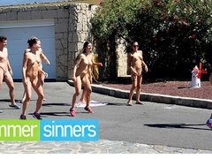 18 jaar, Grote lul, Pijpbeurt, Handbeurt, Hd, Buiten, Gezichtspunt, Openbaar