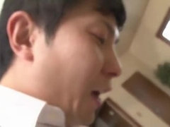 Asiatisch, Blasen, Spermaladung, Japanische massage, Lecken, Masturbation, Milf, Muschi