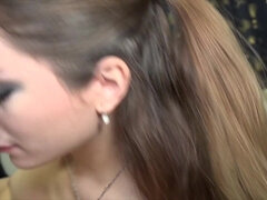 Cute Teen In Budapest Gives Great Blowjob In Lingerie