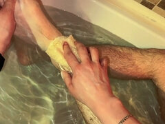 Anal, Bathroom, Fetish, Fingering, Gay, Hairy, Pov