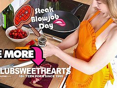 Mirka Grace's Steak & Blowjob Day: The Best of Holiday Sex!