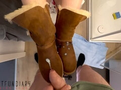 Gorda, Botas, Gordita, Guantes, Mucama