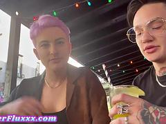 Lieveling, Mollig, Erotisch, Fetisj, Lesbisch, Kut duiken, Voorbinddildo, Tatoeage