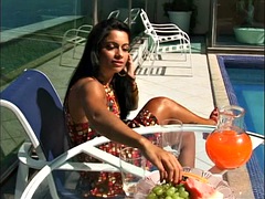 Nana, Brésilienne, Brunette brune, Fétiche, Masturbation, Solo, Jouets, Voyeur