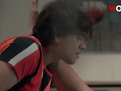 Indian teacher's sensual allure captivates in wild, passionate intimacy