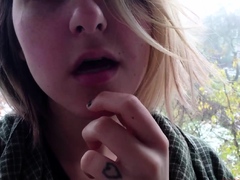 Amateur, Rubia, Casero, Masturbación, Coño, Sexo soft, Solo, Adolescente