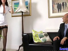 お尻, イギリス人, エロ熟女, オナニー, 淫乱熟女, 現実, 義母, ストッキング