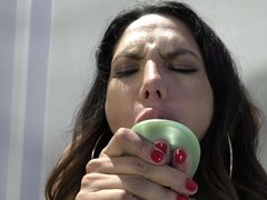 Grosse titten, Kehlenfick, Dildo, Behaart, Latina, Natürlichen titten, Spielzeuge, Uniform