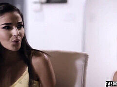 Bruinharig, Sperma shot, Groep, Lesbisch, Klein, Tiener, Trio