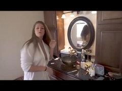 Showering with my buddy's seductive stepmom Clover Baltimore