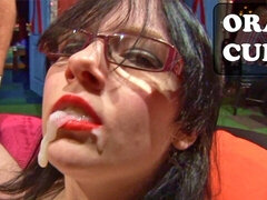 Enthousiasteling, Brits, Compilatie, Sperma in mond, Sperma in gezicht, Groep, Hd, Slikken