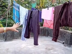 Busty Marathi Maid Naked Bathroom Prank - Stepbrother Surprise with MyBaby