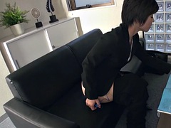 Japonés, Masturbación, Oficina, Pantaletas, Secretaria, Vibrador