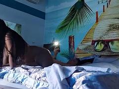 Amateur, Lamer culo, Mamada, Morena, Europeo, Hotel, Latina, Madrastra