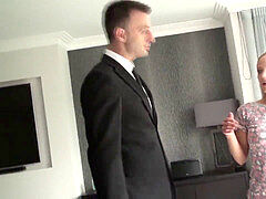 緊縛, イギリス人, 服従, 顔射, お仕置き