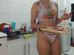 Enthousiasteling, Braziliaans, Vriendin, Latijnse vrouw, Klein