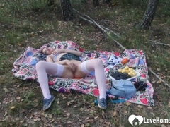 Leie, Frau, Hd, Selbstgemacht, Im freien, Solo