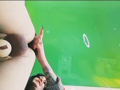 Amateur, Gros cul, Femme dominatrice, Gode énorme, Époux mari, Maîtresse, Esclave, Train