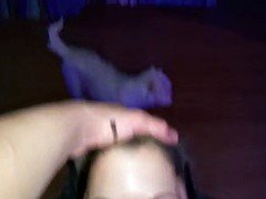 Blondine, Blasen, Schwanz, Pov