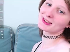 Ébano, Europeo, Masturbación, Sexo soft, Solo, Adolescente, Camara web