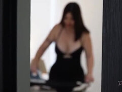 Hot Latina MILF Gets Filled by Maintenance Guy's Big Cock - Full Video on OF!
