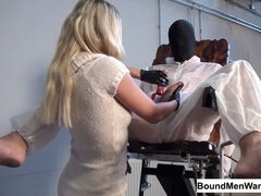Sadomasochismus, Grosser schwanz, Fesselspiele, Weibliche domination, Handjob, Gefesselt