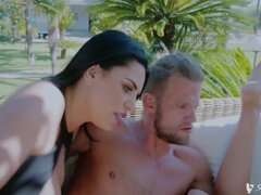 お尻, デカ尻, デカパイ, フェラチオ, 女 人男 人, ハードコア, Hd, 三人