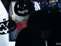 舐める尻, フェラチオ, 茶髪の, ヨーロピアン, 自然山雀, オフィス, 小柄, オマンコ