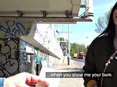 Leie, Behaart, Nippel, Im freien, Höschen, Pov, Öffentlich, Realität