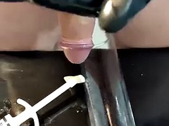 素人, 緊縛, デカチン, 女装男装, イく瞬間, グローブ, 巨大, オナニー