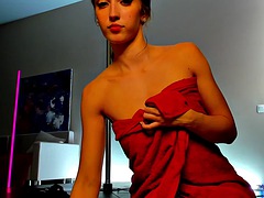 Amateur, Beauté, Éjaculation interne, Douche, Nénés, Webcam