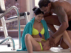 Минет, Европейки, Межрасовый секс, Крошечные, Сиськи