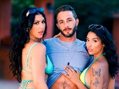 デカ尻, デカチン, フェラチオ, バック, 女 人男 人, 清楚, 淫乱熟女, 母