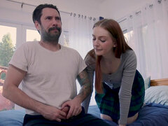 Helena Locke watches her stepdaughter Maya Kendrick get fucked rough