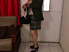 ぽっちゃり, お婆さん, ラティーナ, 熟年, 淫乱熟女