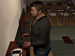 アナル, 美女, デカパイ, フェラチオ, 茶髪の, 手コキする, ティーン, 叔父