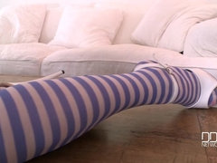 Fétiche, Seins naturels, Orgasme, Piercing, Chatte, Élève, Rasée, Solo