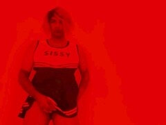 Crossdresser, Spermaladung, Schwul, Masturbation