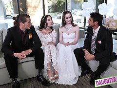 Jazmin Luv, Hazel Moore In Swapping Before The Wedding