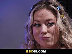 Anaal, Grote lul, Grote mammen, Blond, Hardcore, Hd, Interraciaal, Buiten