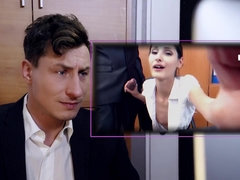 黒人, フェラチオ, ドイツ人, ハードコア, オフィス, 馬乗り, 秘密の, オッパイの