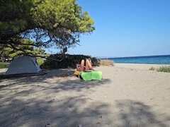 Amateur, Playa, Madres para coger, Desnudo, Natural, Desnudo, Nudista, Solo