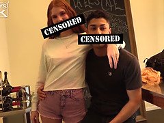 アメリカ人, 大学生, カワイイ, キス, 現実, 赤毛, ヤリマン, ティーン
