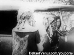 エロティック, 毛深い, 熟年, 三人, ヴィンテージ