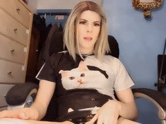 Grosse bite, Tir de sperme, Queue, Transsexuelle, Avaler