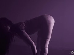 アメリカ人, お尻, 美女, 茶髪の, バック, ラティーナ, ピアス, ショートヘア