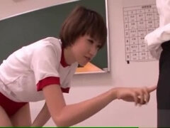 Cute Akina Hara has a cum blast with a hard dick
