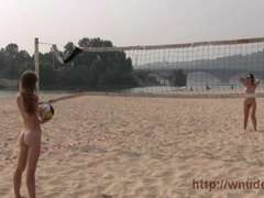 Plage, Nue, Nudiste